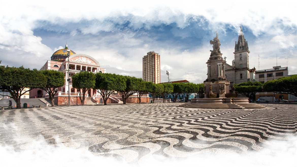 Square San Sebastián à Manaus